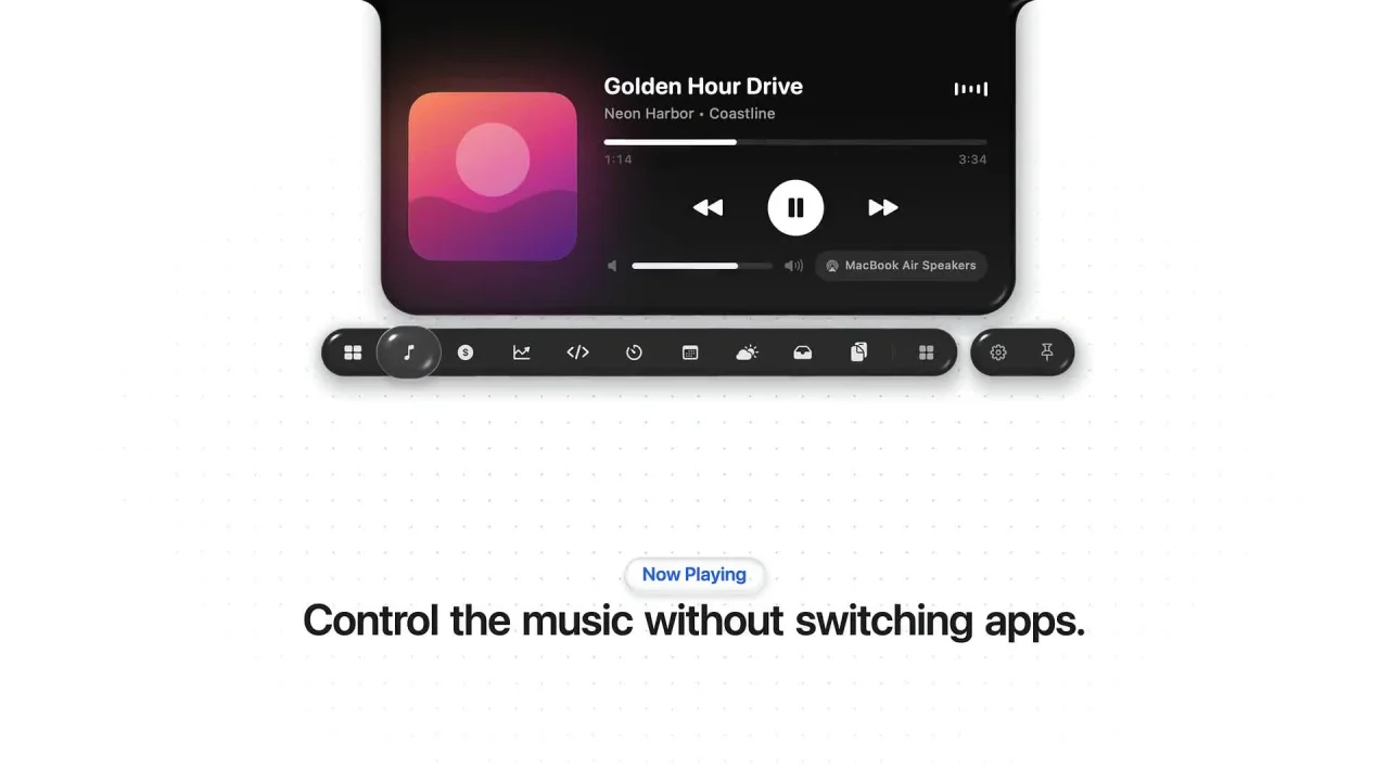 NotchPop overview